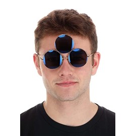 Fun Costumes 3rd Eye Blue Glasses Standard