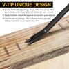 ALIMTEE Updated Upholstery Staple Remover, Staple Remover, Staple Puller,Tack Lifter