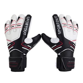 Sportout Youth&Adult Goalie Goalkeeper Gloves,Strong Grip for The Toughest Saves, with Finger Spines to Give Splendid Protection to Prevent Injuries,3 Colors