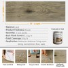 Unbranded 4 Pack 6''x36'' Peel and Stick Flooring Waterproof Wood