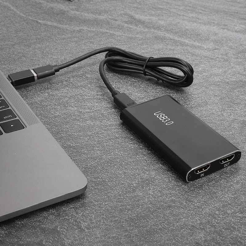 Capture Card USB to HDMI 1080p60 Frame Video Capturing Box