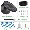 Solar Automatic Drip Irrigation System Kit, DIY Irrigation System for