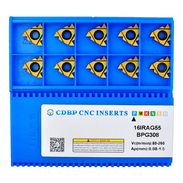 CDBP 10 x 16IR AG55 Male Female Thread Inserts