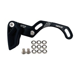 DECKAS Chain Guide ISCG 05 Mount 7075 Aluminium Alloy Mount Bike Chain Guard MTB Bicycle Chain Protector 30-40T (Black)