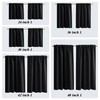 PANELSBURG 48 Inch Length Small Window Curtains for Kitchen,Thermal Insulated