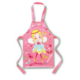 Cooksmart Kids British Designed PVC Kids Apron | Kids Aprons For Cooking, Arts & Crafts or Other Hobbies | Childrens Aprons For Baking, Cooking, Cleaning or Arts & Crafts - Fairy
