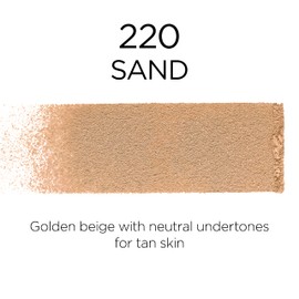 L'Oreal Paris Makeup Infallible Fresh Wear Foundation in a Powder, Up to 24H Wear, Waterproof, Sand, 0.31 oz.