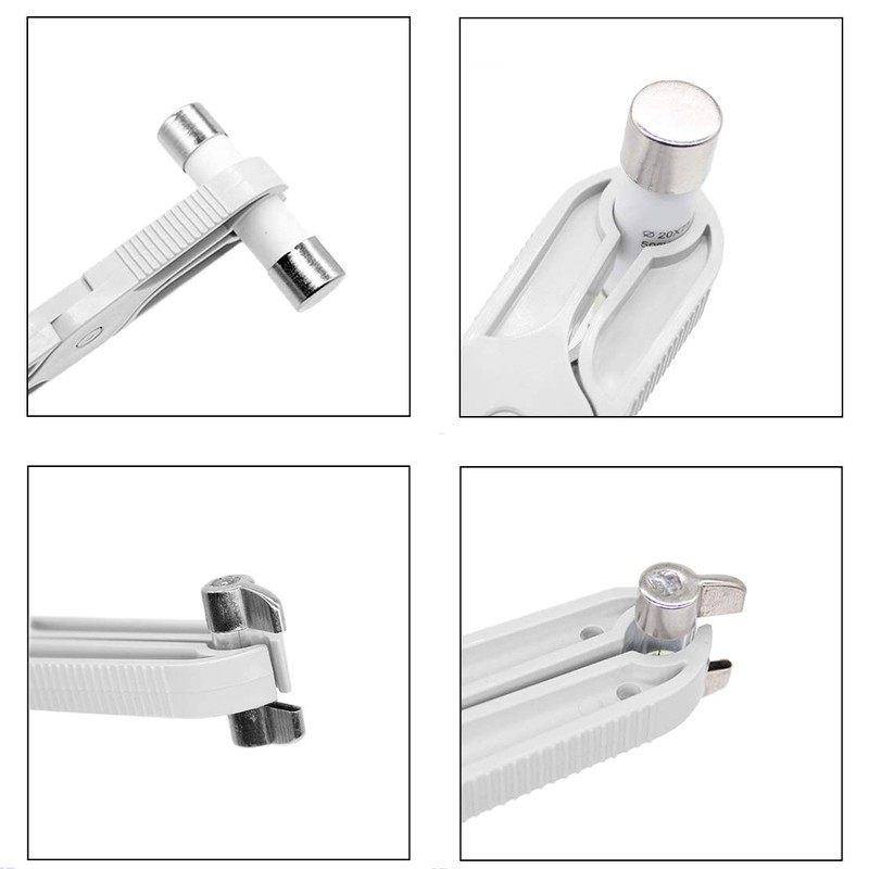 VANTRONIK Fuse Puller Tool for Large and Medium Cylindrical Fuse