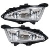 Silscvtt 2Pcs Fog Lights Assembly Replacement for 2007-2010 Hyundai Elantra