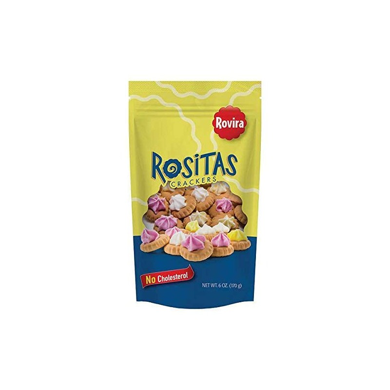 Rovira Rositas, Puerto Rico Snack by Rovira Biscuit 6oz (8