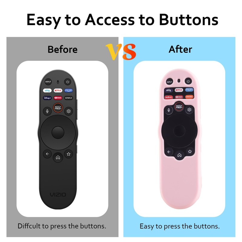 LEFXMOPHY for Vizio XRT270 Remote Cover 2023 2024 XRT270 Smart