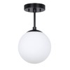 XiNBEi Lighting Semi Flush Light 1 Light Semi Flush Mount