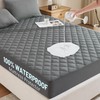 Downstoria Waterproof Mattress Protector, Queen Size Mattress Pad, Soft Breathable