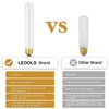 Leools LED Light Bulb T10 Dimmable Flick-Free Matt White 6W