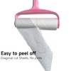 5 Pack 4 Inch Lint Roller Refills, 60 Sheets Per