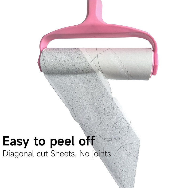 5 Pack 4 Inch Lint Roller Refills, 60 Sheets Per