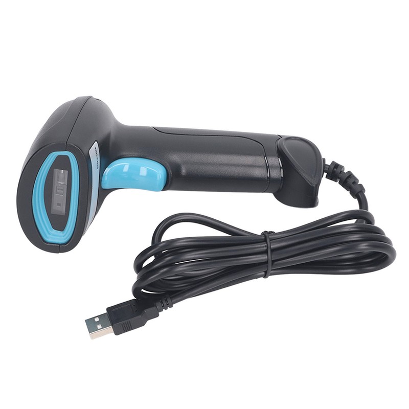 1D Barcode Scanner High Accuracy Fast Decoding Ergonomic USB Wired