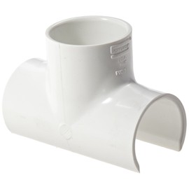 Spears 463 Series PVC Snap-On Saddle, Schedule 40, 1-1/2" IPS OD x 1-1/2" Socket