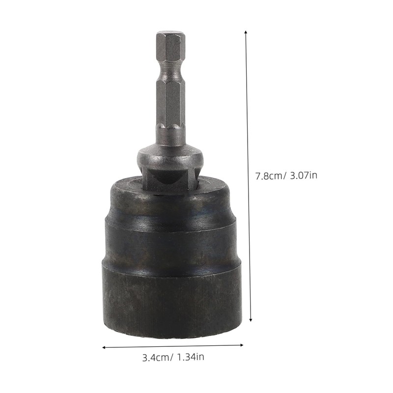 Ciieeo Trailer Jack Drill Adapter Lug Wrench for Car Tire