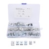 Car U Clips 50 Pcs Manganese U Shape Nuts Assortment