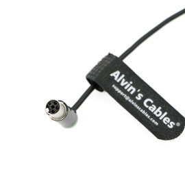 Alvin's Cables Low Profile TA5F to Dual LP XLR 3 Pin Male Audio Cable for Wisycom MCR54 | Lectrosonics DCHR Receiver LP Mini XLR 5 Pin Female to Two XLR Output Splitter Cable for