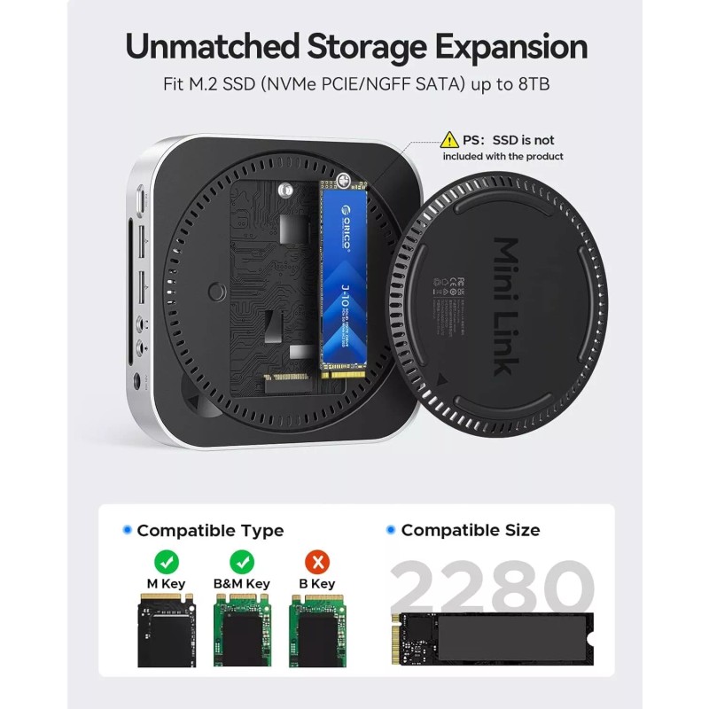 ORICO 9 IN1 40G/10G Mac Mini M4 USB Hub Compatibility