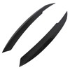 2PCS Car Headlight Eyebrows Carbon Fiber Style Left Right Replacement