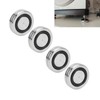 4pcs Speaker Isolation Stand Feet HiFi Speaker Shockproof Pads Non