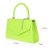 Girly Handbags Patent Clutch Bag Handbag Small Hard Case for