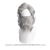 PENGXX Professional Santa Wig Beard Set Synthetic Fibre Grey Moustache
