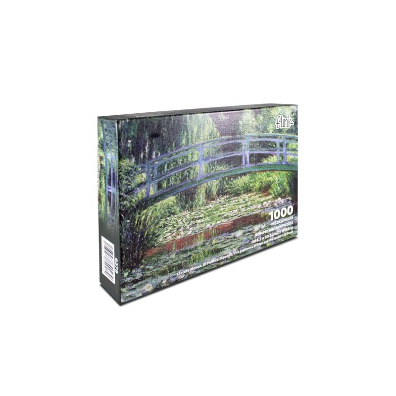 FLINK Rompecabezas Monet Puente Japones 1000 Piezas