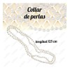 Collar Perlas Charleston Accesorio Vintage Disfraz
