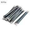 HARFINGTON Metal Internal Flex Frame - 30Pcs 120mm/4.7" Handbag Hinges