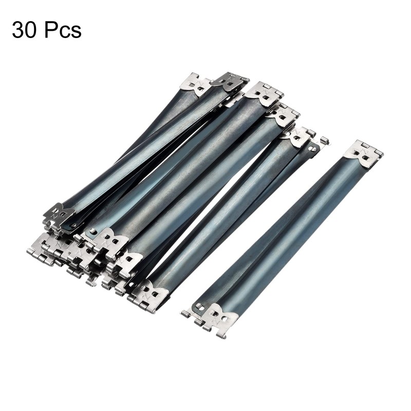HARFINGTON Metal Internal Flex Frame - 30Pcs 120mm/4.7" Handbag Hinges