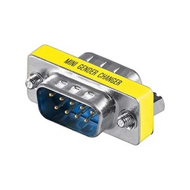 Gender Changer D-SUB 9-Pin Male Connector 9-Pin Male Connector
