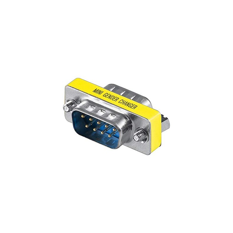 Gender Changer D-SUB 9-Pin Male Connector 9-Pin Male Connector
