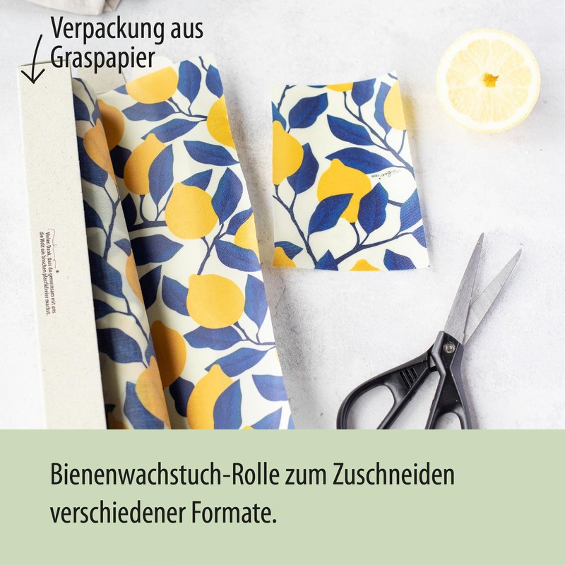 little bee fresh Organic Beeswax Cloths Roll to Cut from
