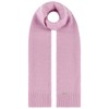 Seeberger Women's Merino Yak Knitted Scarf, pink