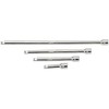 Draper 16766 1/4 Inch Square Drive Satin Chrome Wobble Extension