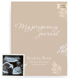 HuBorns - My Pregnancy Journal to Capture Every Moment Week by Week with Space for Photos and Ultrasounds, Pregnancy Diary to Keep the Most Special Memories, Maternity Journal to Prepare for Birth