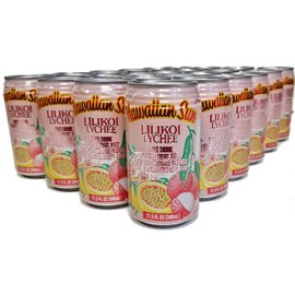 Hawaiian Sun Lilikoi Lychee 11.5 Oz 6pk