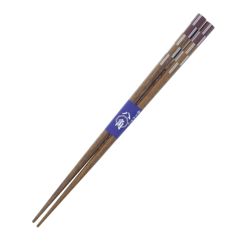 Chopsticks Eight Corners 埋re木 Wood (Natural Wood) Skidproof 21 cm