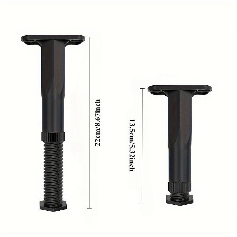 Heavy-Duty Adjustable Height Bed Frame Support Leg, Bed Frame Replacement Legs, Versatile Furniture Center