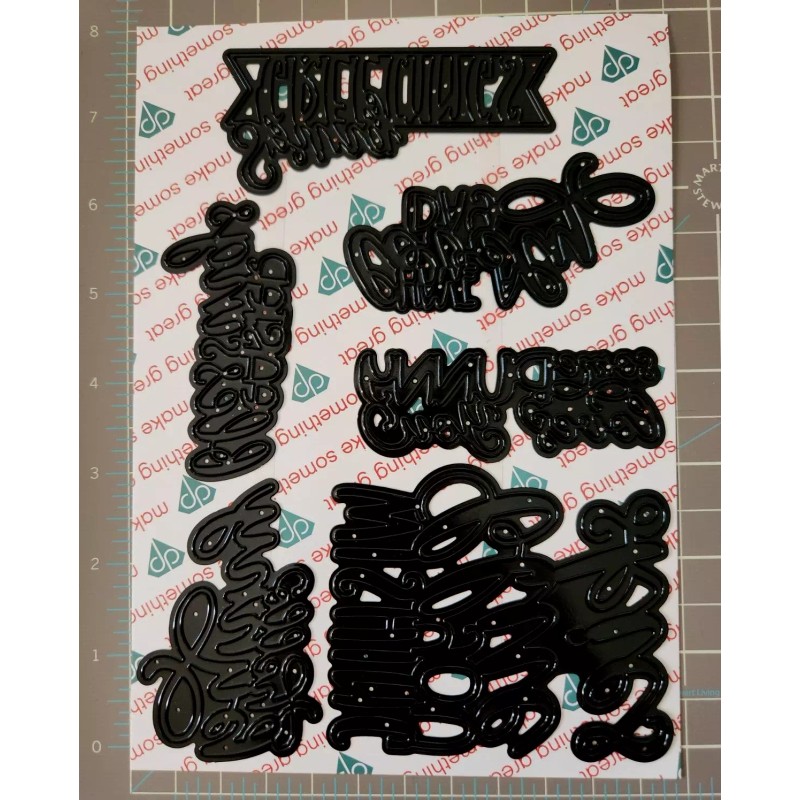 Diamond Press LARGE SENTIMENTS DIE Kit - SPRING / EASTER