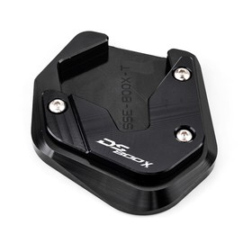 passend Für VOGE 800 DSX DS800X Rally DSX 800 DSX800 2025 2026 Zubehör Motorrad CNC Verlängerungslager Seitenständer 800 rally DSX 800DSX Verlängerungsplatte (Schwarz)