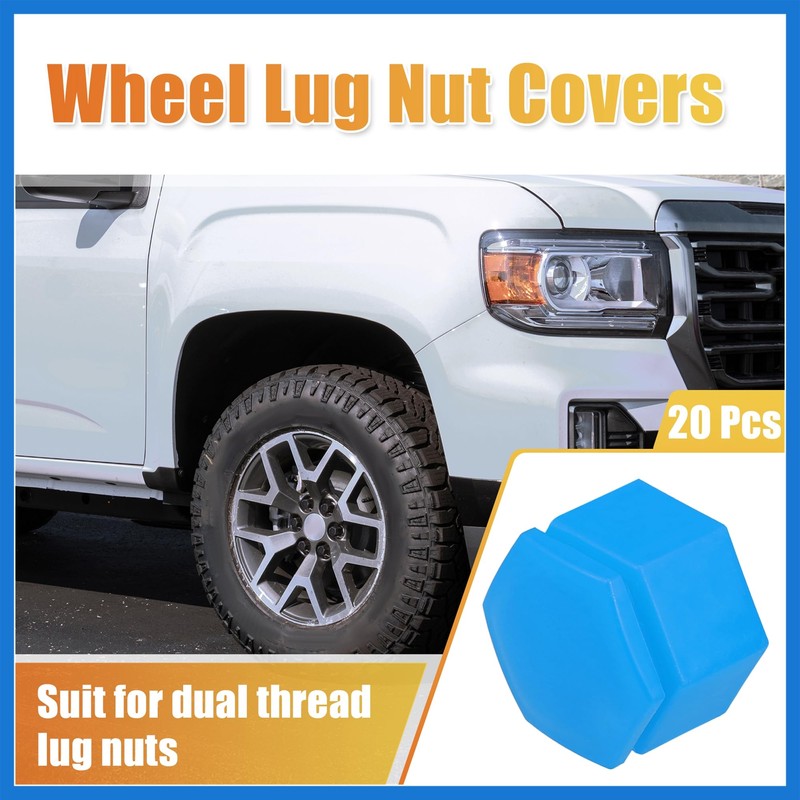 VekAuto 20 Pcs Wheel Lug Nut Covers for Land Rover