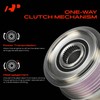 A-Premium Alternator Freewheel Clutch Pulley, 6 Grooves, Compatible with Land