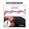Sujade Z-Shape Automotive Weather Seal 13Ft Car Windshield & Door