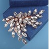 Wekicici Bride Rhinestone Wedding Hair Clips Bridal Crystal Hair Barrette