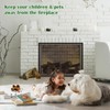 Fireplace Screen Safe Mesh Gate Mesh Screen Child Proof Existing